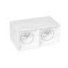 Lámpara LED dirigible 2x15W Blanco Illux