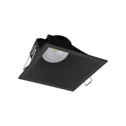 Empotrado LED Luz fria 50W Negro Illux