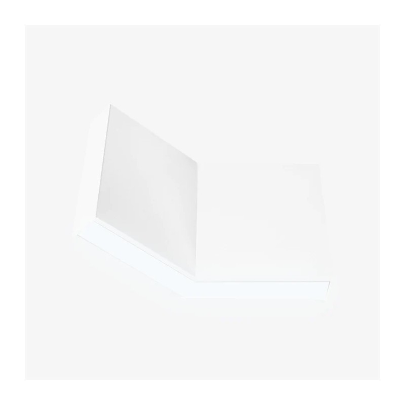 Esquina LED Luz blanca 3W Blanco Illux