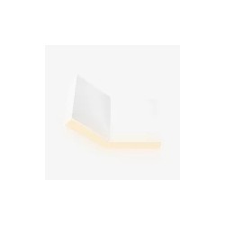 Esquina LED Luz blanca 3W Blanco Illux