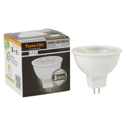 Foco LED MR16 6W Luz cálida Base GX5.3 Tecnolite