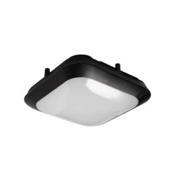 Plafon LED Luz fria 14W Negro Illux