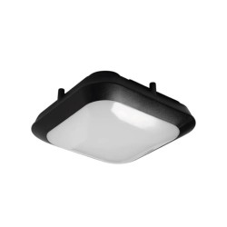 Plafon LED Luz fria 14W Negro Illux