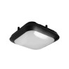Plafon LED Luz fria 14W Negro Illux
