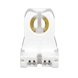 PortaLámparas fluorescente T8 y T12 | Color blanco | Leviton