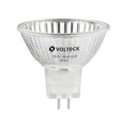 Foco de halógeno MR16 transparente 50W Volteck