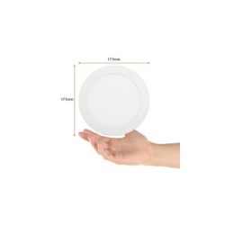 Lámpara de Techo LED Empotrable para Interior Luz Fría 12W Tecnolite