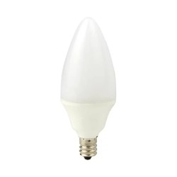 Foco Tipo Vela 4W Luz fría Base E12 Tecnolite