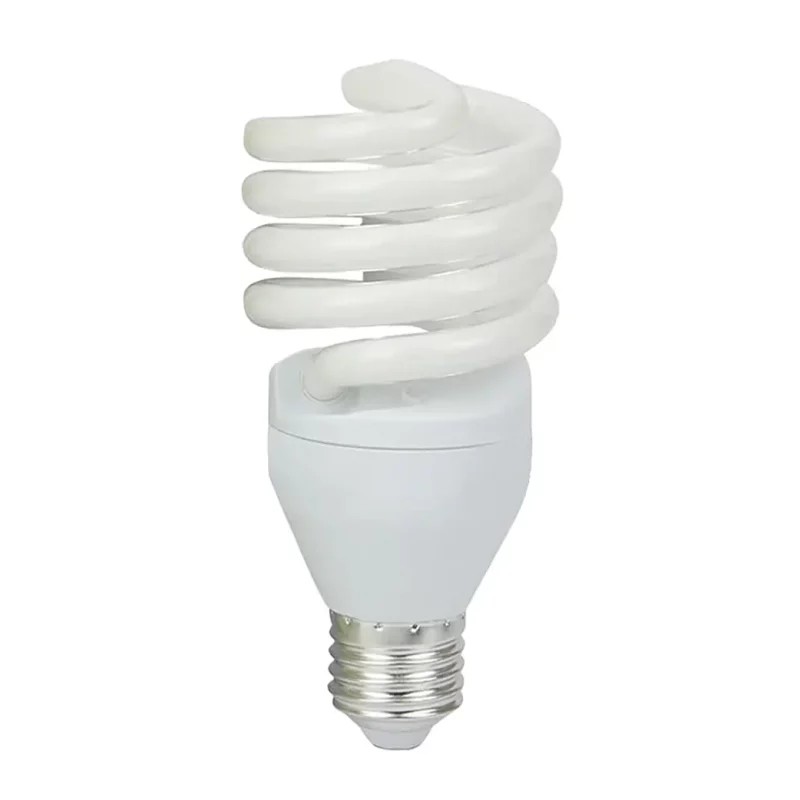 Foco Fluorescente Espiral 26W Luz fría Base E27 Tecnolite