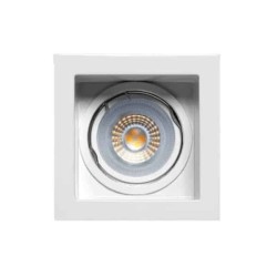 Empotrado GU10 Luz calida 50W Bolanco Illux