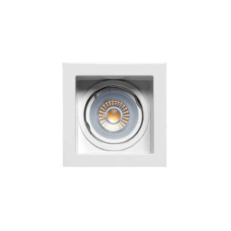 Empotrado GU10 Luz calida 50W Bolanco Illux