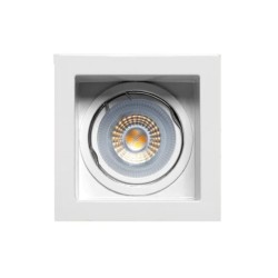 Empotrado GU10 Luz calida 50W Bolanco Illux