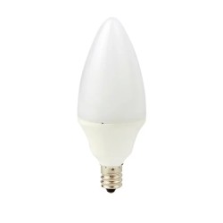 Foco Tipo Vela LED 4W Luz Cálida Base E12 Tecnolite