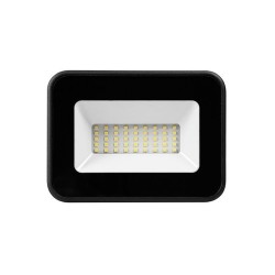 Reflector LED Luz cálida 30W Negro Illux