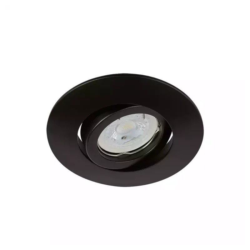 Lámpara de Techo LED Empotrable para Interior Base GX5.3 Negro 50W Tecnolite