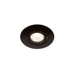 Lámpara de Techo LED Empotrable para Interior Base GX5.3 Negro 50W Tecnolite