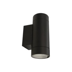 Lámpara de pared GU10 Negro Illux