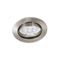 Lámpara de Techo LED Empotrable para Interior Base GX5.3 50W Satinado Tecnolite