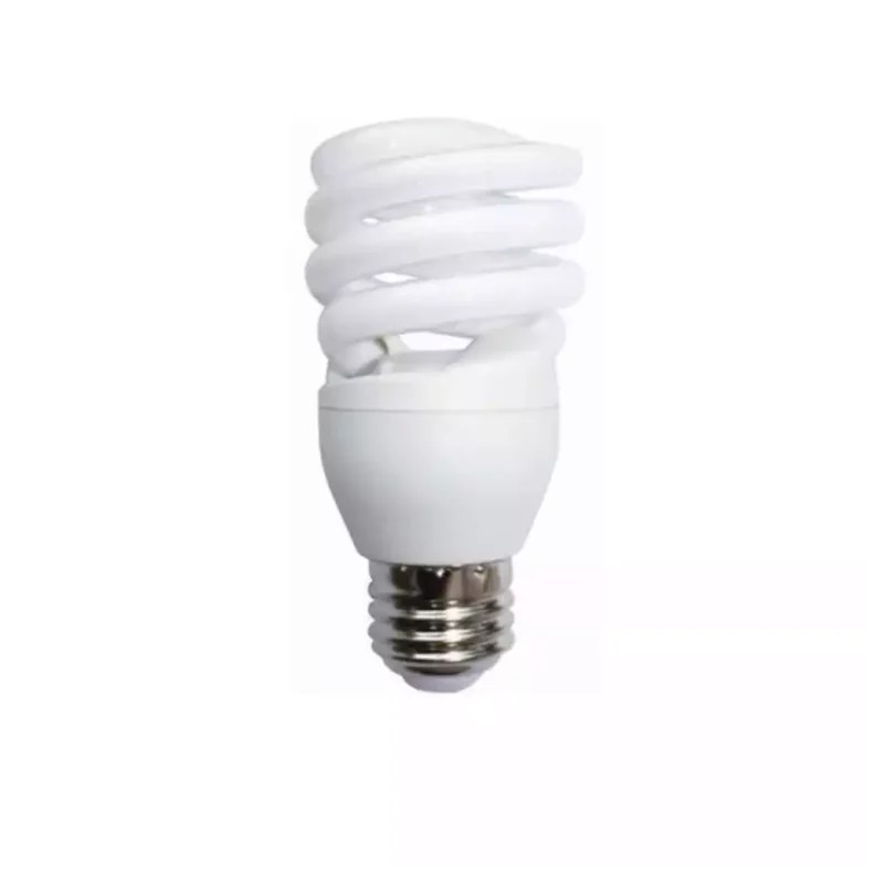 Foco Flourescente 13W Luz fría Base E27 Tecnolite
