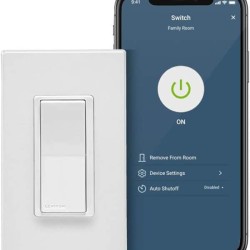 Interruptor de luz de 15 A Decora Smart Wi-Fi Leviton