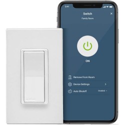 Interruptor de luz de 15 A Decora Smart Wi-Fi Leviton