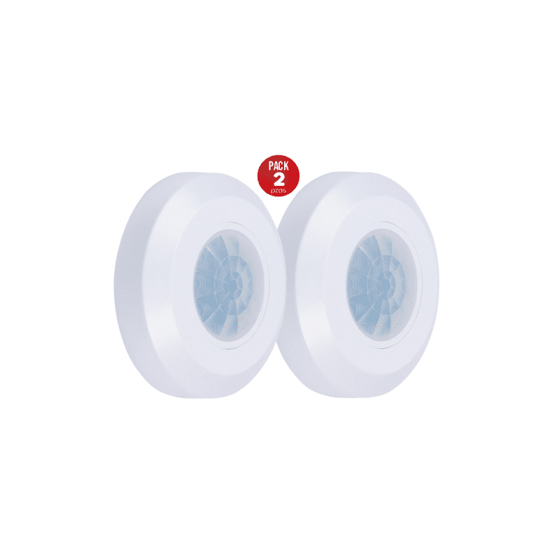 Pack de 2 Sensores de movimiento 360° Tlapps