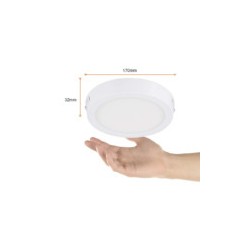 Lámpara de Techo LED Tipo Plafon para Interior Luz Cálida Tecnolite