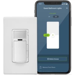 Regulador de intensidad con sensor de movimiento inteligente Leviton Decora