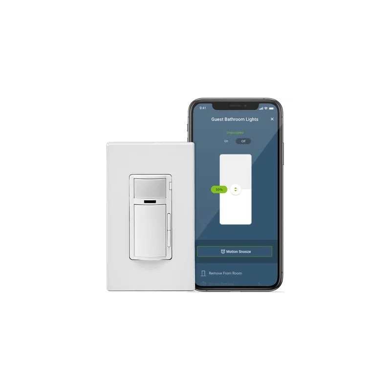 Regulador de intensidad con sensor de movimiento inteligente Leviton Decora