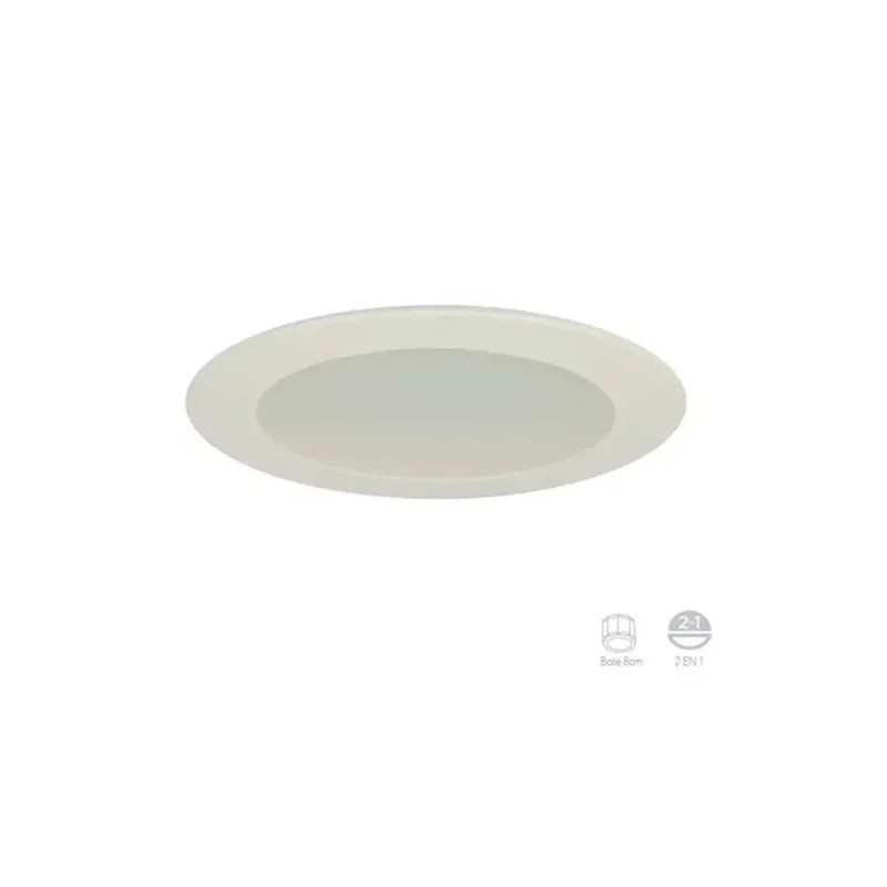 Lámpara de Techo LED Empotrable para Interior Luz Fría 11W Tecnolite