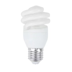 Foco Flourescente 13W Luz Cálida Base E27 Tecnolite