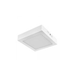 Lámpara de Techo LED Tipo Plafon para Interior Luz Fría 12W Blanco Tecnolite