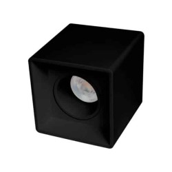 Lámpara de pared LED Luz cálida de cortesía 1W Negro Illux