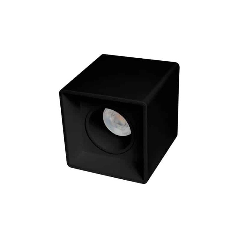Lámpara de pared LED Luz cálida de cortesía 1W Negro Illux