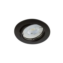 Empotrado dirigible GX5.3 Negro 50W Tecnolite