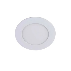 Lampara de Techo LED Empotrable para Interior Luz Fría 6W Blanco Tecnolite
