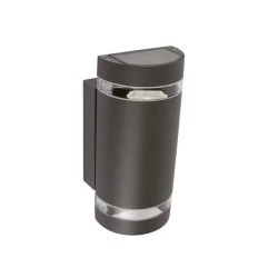 Lámpara de pared tipo arbotante GU10x2 Aluminio 70W Tecnolite