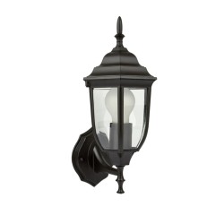 Farol de pared E27 Negro 20W Tecnolite