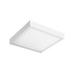 Plafón SMD LED Luz blanca 15W Blanco Illux