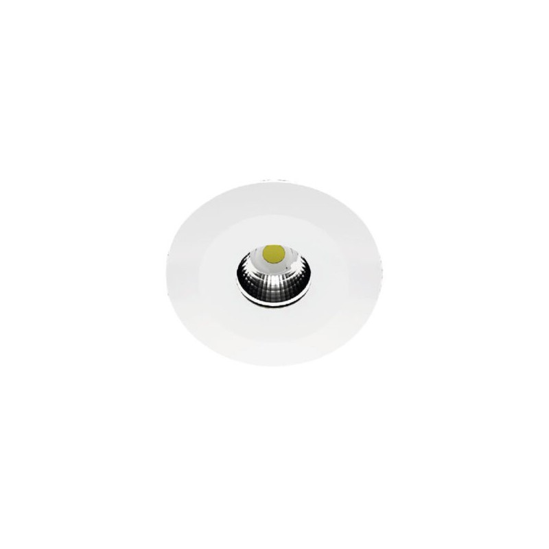 Empotrado LED Luz fría 9W Blanco Tecnolite