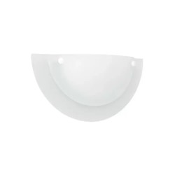 Lámpara de pared E27 13W Cristal Forio I Tecnolite