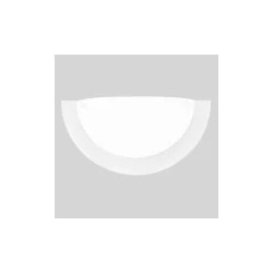 Lámpara de pared E27 13W Cristal Forio I Tecnolite