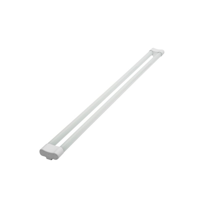 Lámpara LED lineal doble Luz fría 2x18W Blanco Illux