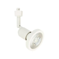 Lámpara Spot de Riel Dirigible Potencia Máx. 75 W, Base E27, Interiores, No incluye foco