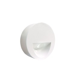 Lámpara pared para empotrar LED 3W 3000K 100-277V Blanco Illux