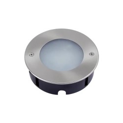 Lámpara de Piso LED Empotrable para Exterior Luz cálida 9W Tecnolite