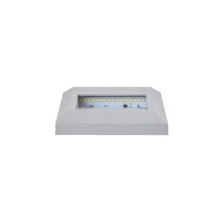 Lámpara de pared exterior LED Luz fría 1W Gris Anshan Tecnolite