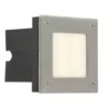 Lámpara de Pared LED Empotrable para Exterior Luz cálida 0.6W Satinado Tecnolite