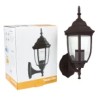 Farol de pared E27 20W Café Salermo Tecnolite