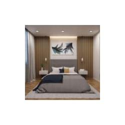 Plafon LED Luz calida 6W Blanco  Illux